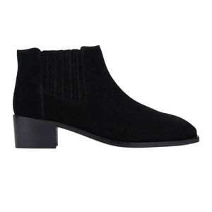 AQUATALIA Rosalin Black Suede Ankle Boot Booties Size 7